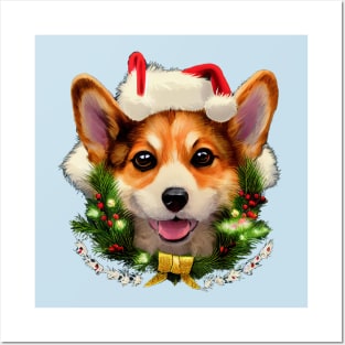 Merry Corgmas! Posters and Art
